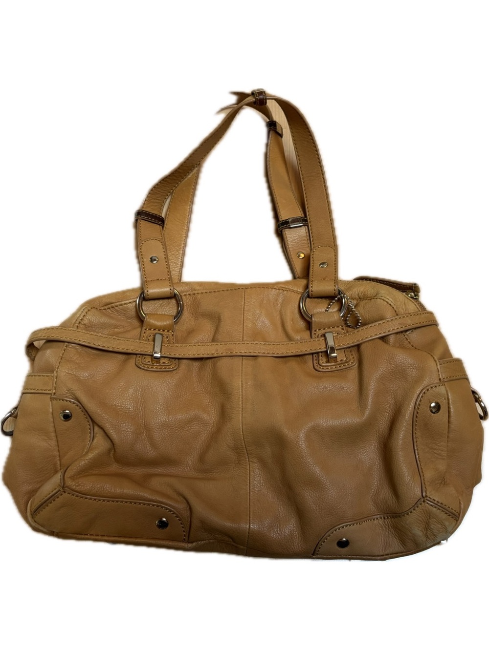 Danier Tan Leather Shoulder Bag